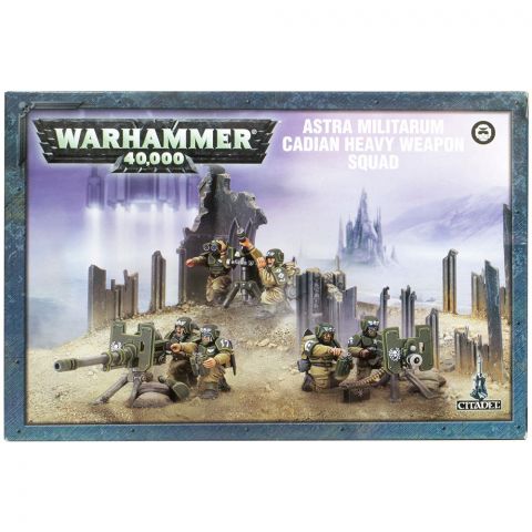 Cadian Heavy Weapon Squad